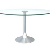 Glass Top Metal Round Coffee Table | Furniture