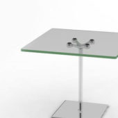 Glass Top Corner Table Furniture