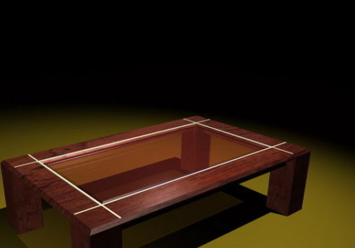 Furniture Glass Display Coffee Table