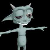 Goblin Character Rigged