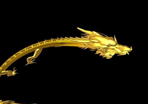 Golden Dragon Character Animation