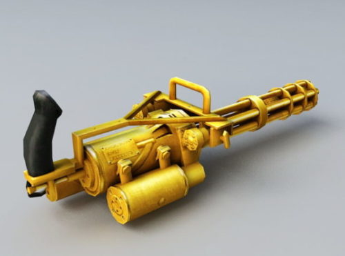 Weapon Golden Minigun