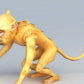 Golden Monkey Rigged | Animals
