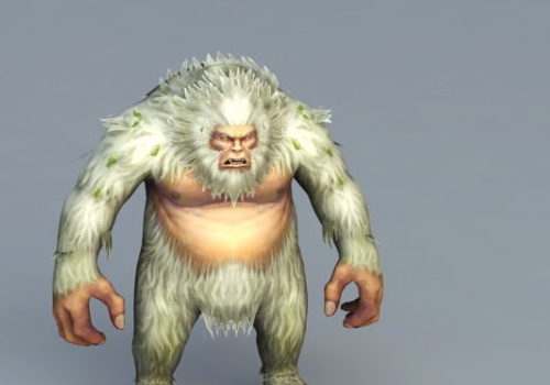 Game Character Gorilla Abominable Snowman