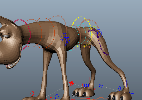 Great Dane Cartoon Animal Free 3D Model - .Ma, Mb - 123Free3DModels