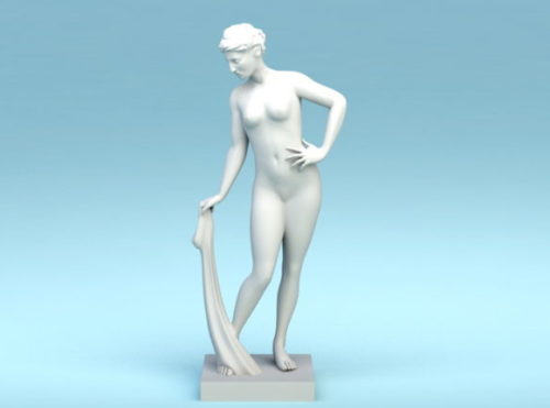 Ancient Greek Woman Statue