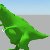 Green Tyrannosaurus Rex Dinosaur