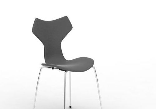 Grey Plastic Coffee Chair | Furniture