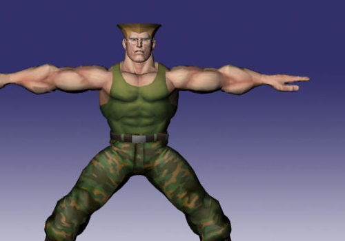 Guile In Super Street Fighter | Characters