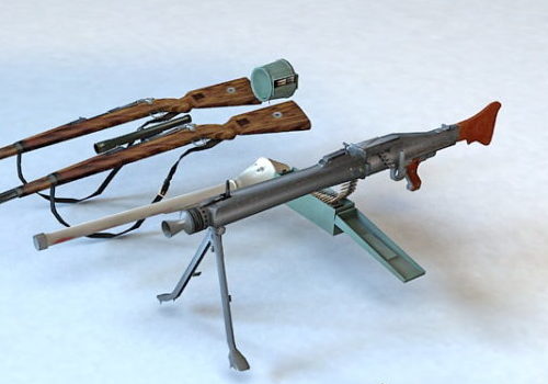 Military Guns Firearms Collection