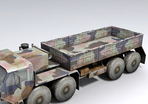 Armored Hemtt Military Truck