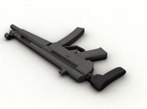 Gun Hk Mp5 Weapon