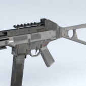 Gun Hk Mp5 Submachine Weapon
