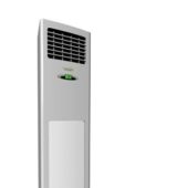 White Floor Standing Air Conditioner V2