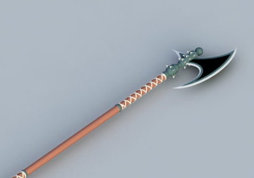 Vintage Halbard Weapon