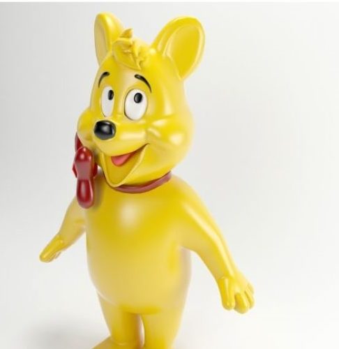 Haribo Bear Plastic Toy
