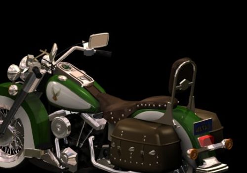 Motorcycle Harley-davidson Heritage Softail