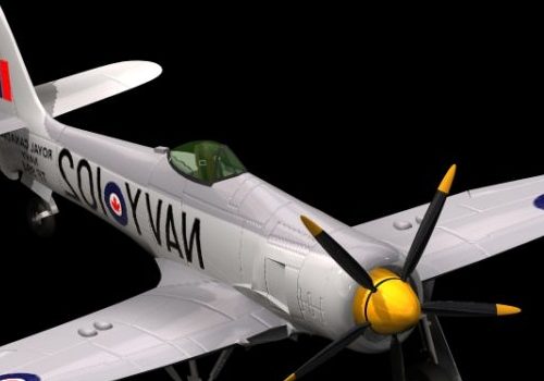 Military Hawker Sea Fighter Bomber Aircraft