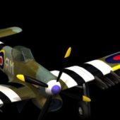 Aircraft Hawker Typhoon Fighter