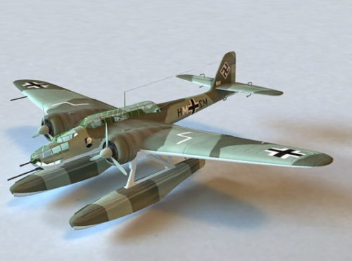 He115 C1 Torpedo Bomber Airplane