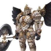 Armored Warrior Gaming Character Characters