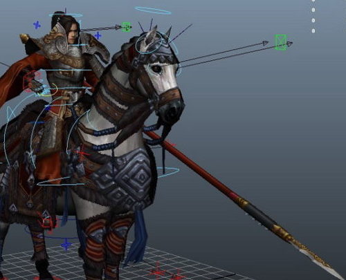 Heavy Cavalry Rigged | Characters