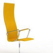 High Back Executive Chair – Yellow | Furniture