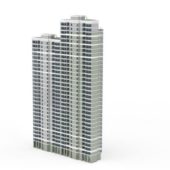 High-rise City Residential Blocks