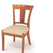 Detailed Wood Chair Furniture
