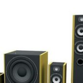 Home Theater Electronic Speaker System