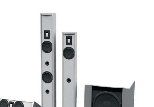 Electronic Home Theater Speaker System