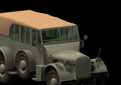 Military Horch 108 Truck