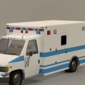 Hospital Ambulance Car