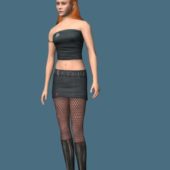 Hot Girl In Tube Top | Characters
