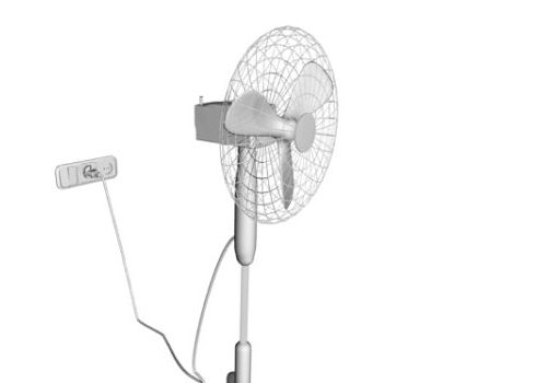 Electric Floor Fan With Wire