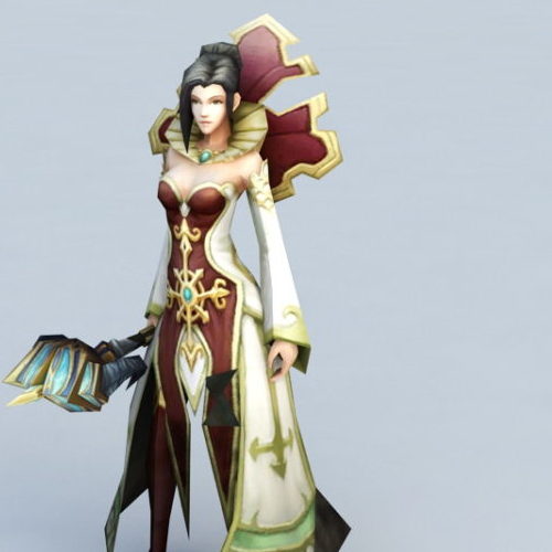 Game Character Human Female Priest