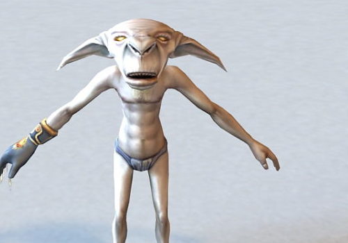 Humanoid Alien Character