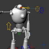Humanoid Robot Character