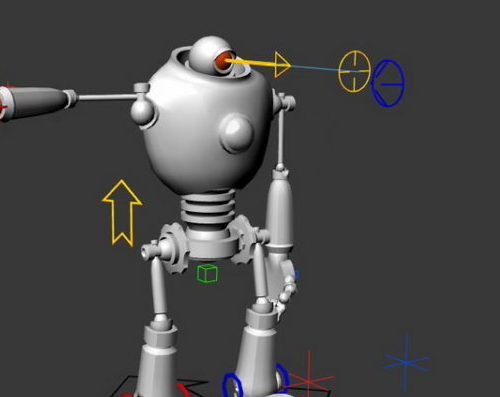 Humanoid Robot Character