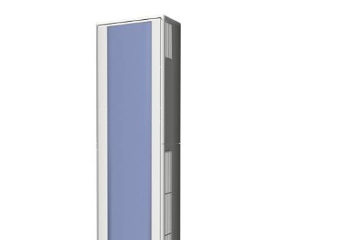 Blue Hybrid Solar Air Conditioner