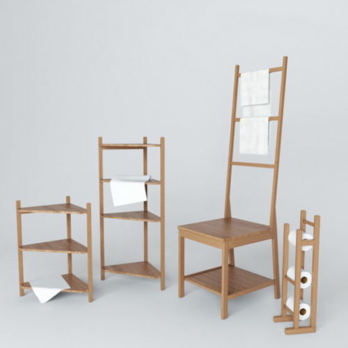 Ikea Furniture Bathroom Shelving Set