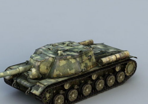 Is-152 Soviet Tank Destroyer