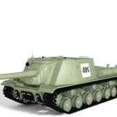 Isu-122 Russian Military Tank Destroyer