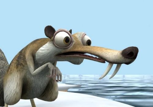 Ice Age Scrat Character