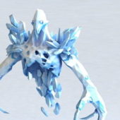 Ice Ghost Game Character