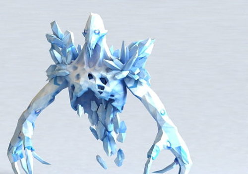 Ice Ghost Game Character