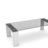 Industrial Glass Coffee Table Furniture