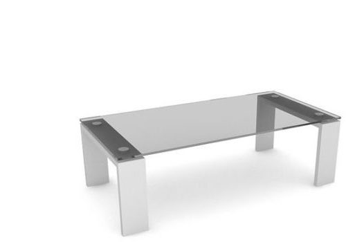 Industrial Glass Coffee Table Furniture