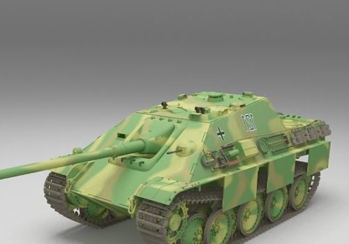 Military Jagdpanther Tank Destroyer