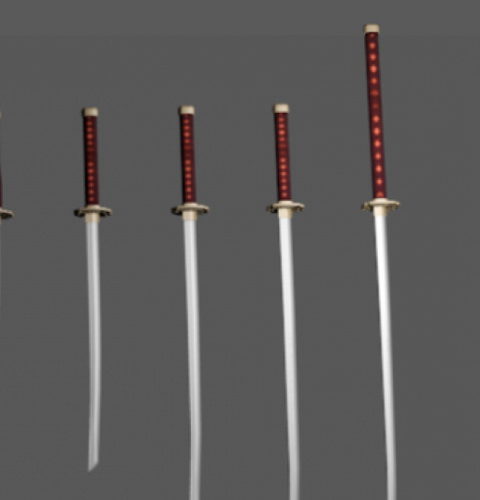 Vintage Japanese Katana Swords